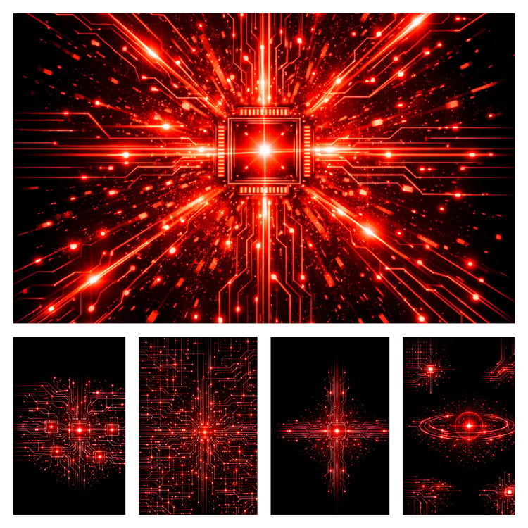 amoled, tech, futuristic, circuit, neon, red, dark, phone wallpaper, android, iphone, minimal, geometric, clean, aesthetic, digital, cyberpunk