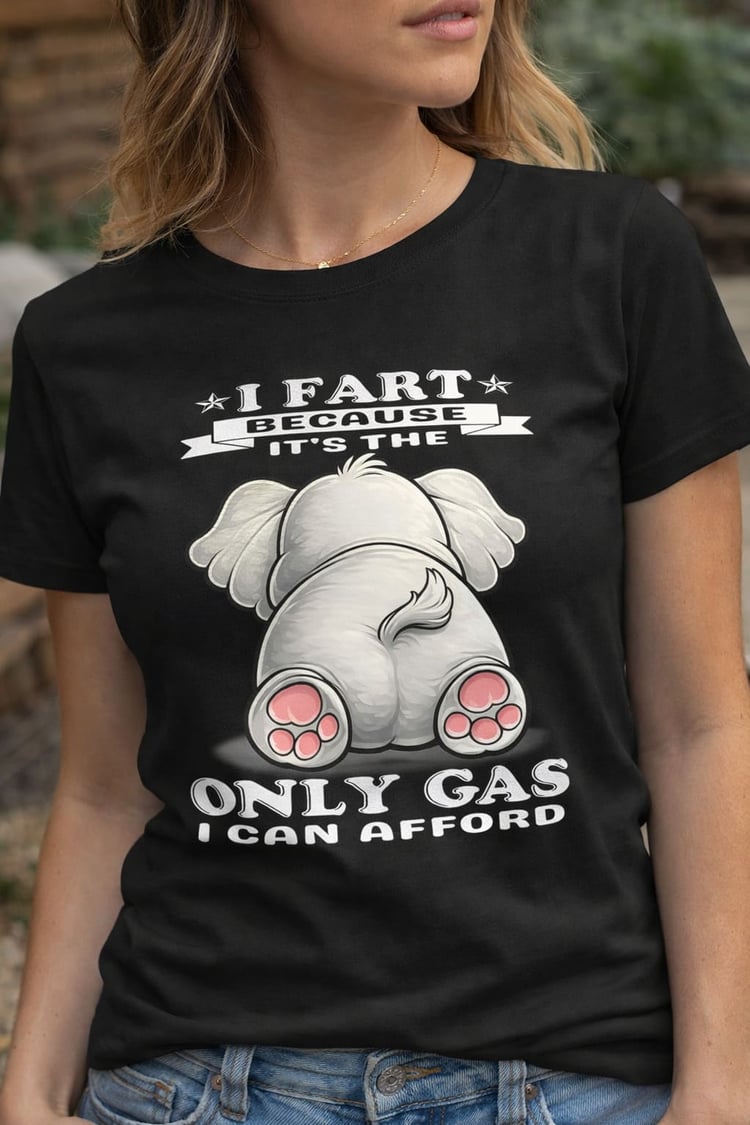 Fartin for Gas Pun Female T-Shirt | Funny Gas Tee