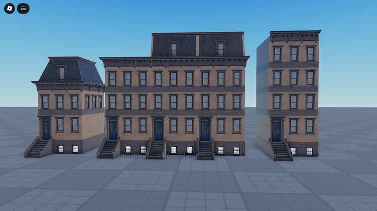 Roblox London style architecture