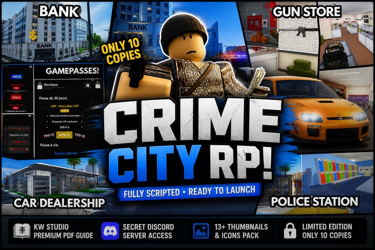 Modern Rp Reference KW Studio Roblox Marketplace - Buy Modern RP Maps
