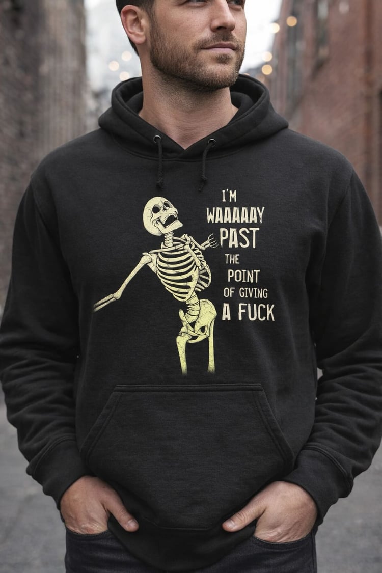 Way Past Giving A - Male Graphic Tee – Bold Sassy Statement