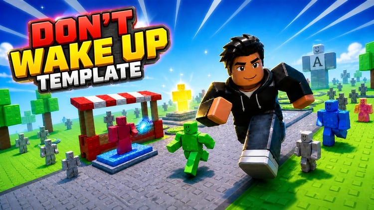 Roblox monetized game template