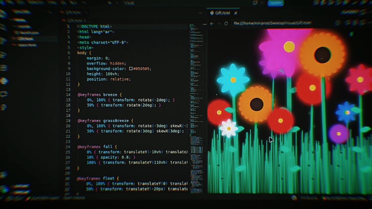 Pure html code