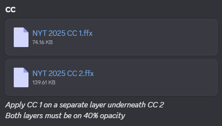 Example from discord server