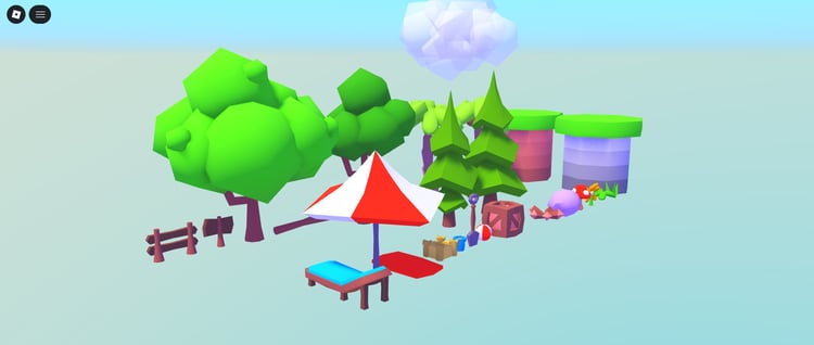 Roblox low poly assets
