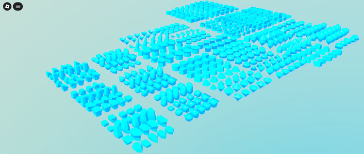 Roblox abstract shape props