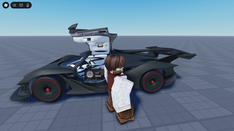 Roblox customizable vehicle interaction