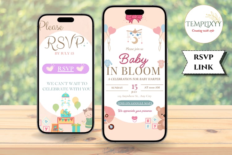 baby shower invitation