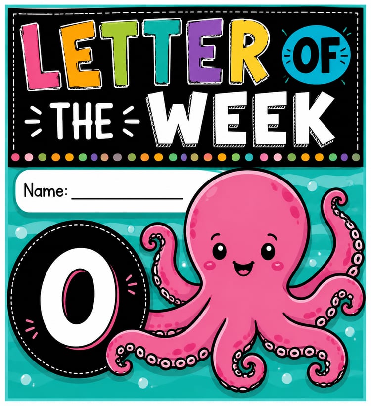 The Letter O ! Alphabet Letter of the Week Package now with Google & Seesaw