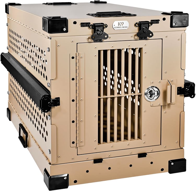 K9 Kennel Boss - Heavy Duty Fully Collapsible Powder-Coated