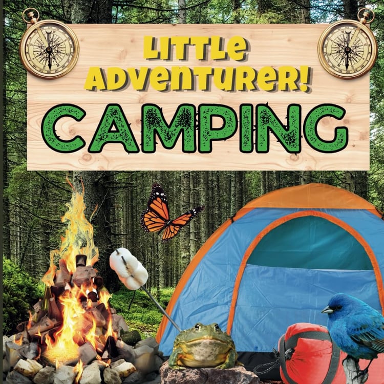 Little Adventurer Camping Book for Kids by Sloth Dreams Books & Publishing Company