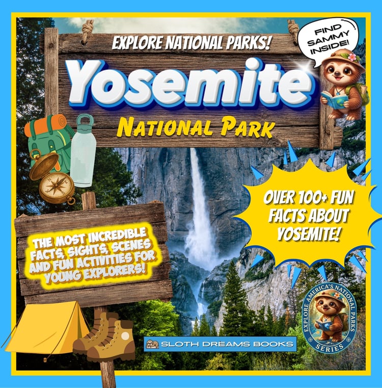 Yosemite National Park Guide for Kids by Sloth Dreams Books & Publishing Company