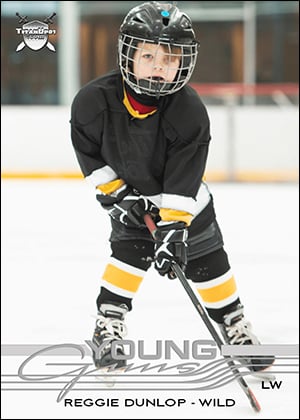 2025-26 Young Guns Hockey Homage Photoshop PSD Templates