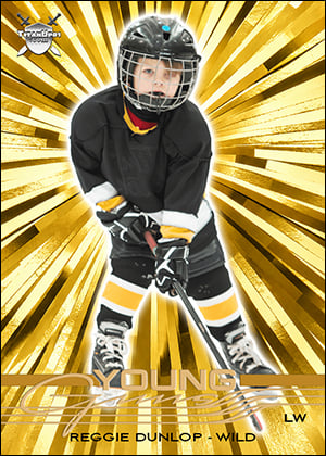 2025-26 Young Guns Hockey Homage Photoshop PSD Templates