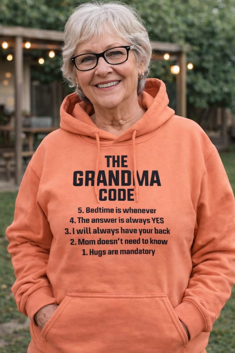 Grandma Code Hoodie – Funny Grandma Gift
