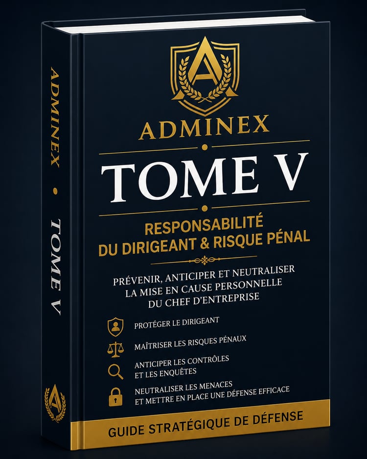 ADMINEX - Tome I - Arsenal juridique, contradictoire, commission ...