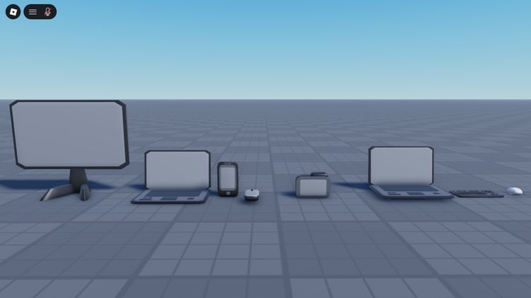 Roblox low poly tech props