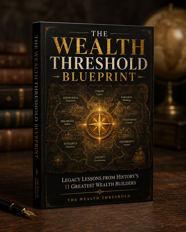 The Wealth Threshold Blueprint: Legacy Lessons from History’s 11 Greatest Wealth Builders