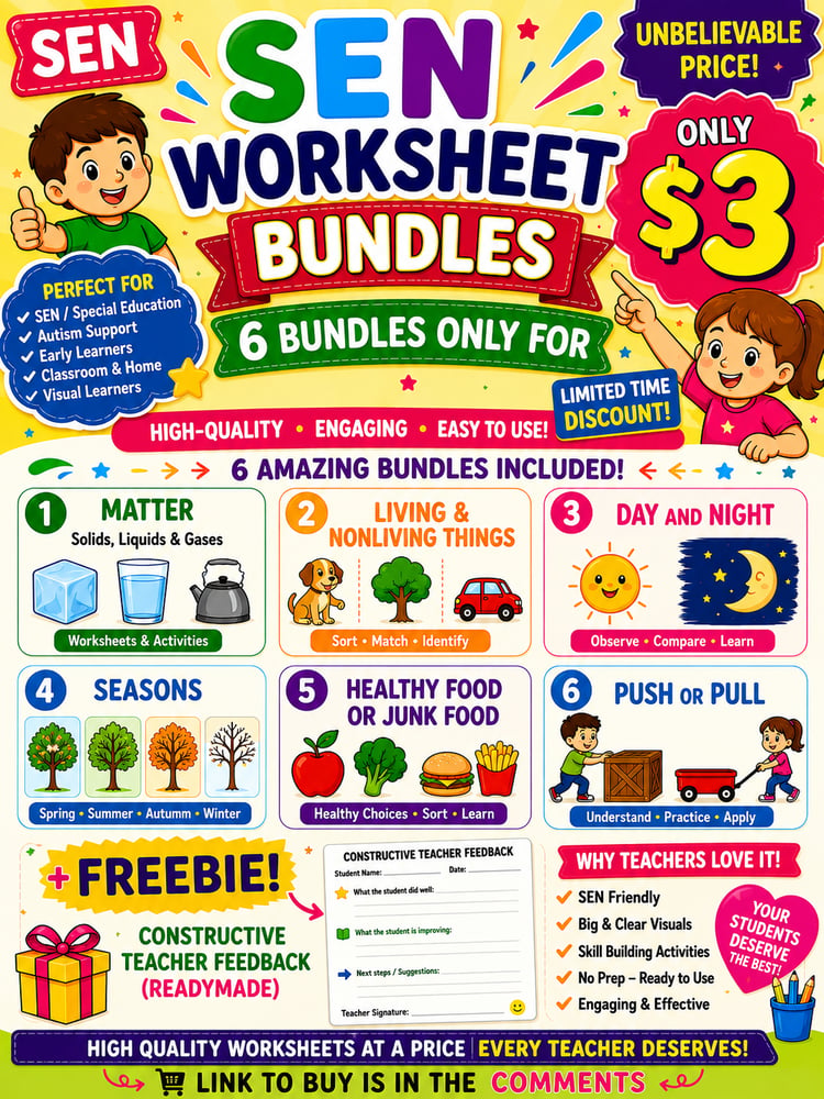 Fun Activity Sen Pkslearningstudio/ Workhsheets /activities/Powerpoints - SEN Worksheets ...