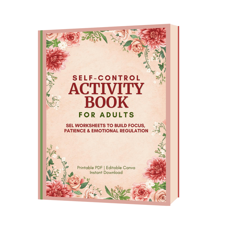 Emotion identification activities, Self-regulation strategies, Calming techniques & tools, Scenario & response, exercises, Reflection & goal pages, Instant PDF download, 5 Core Pillars Mapping Guide