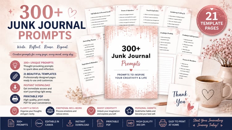300 Creative Prompts for Inspiration