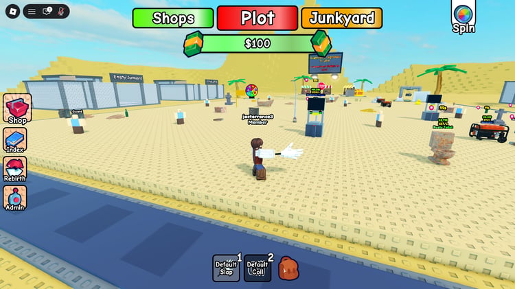Roblox slap gear mechanics