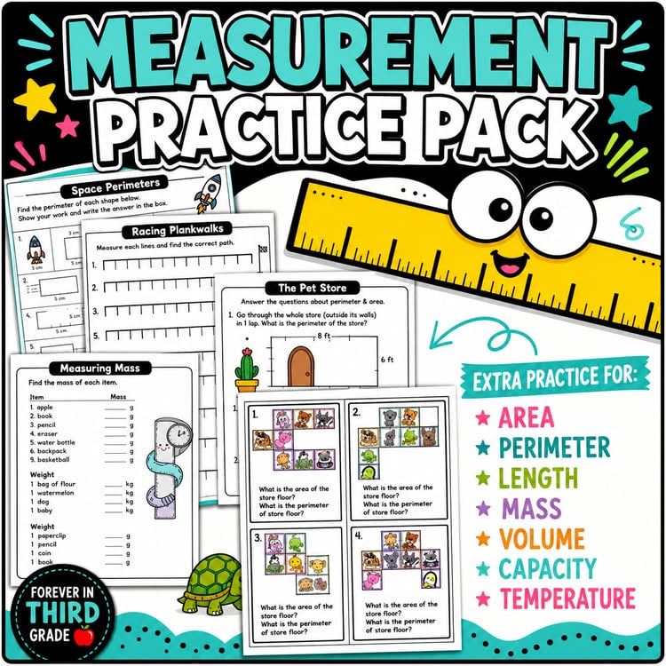 Measurement Activities - Third Grade