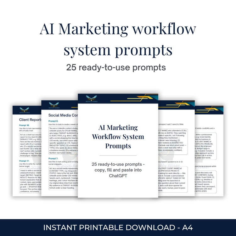 ChatGPT prompts, AI tools for freelancers, solopreneur toolkit, prompt templates, freelance business tools, AI marketing, digital download