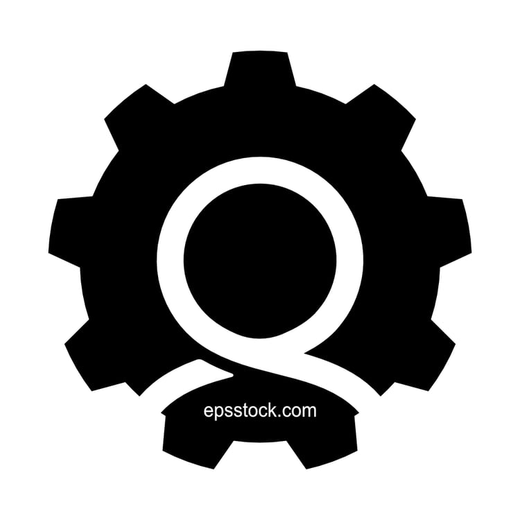 expert symbol, black isolated vector silhouette