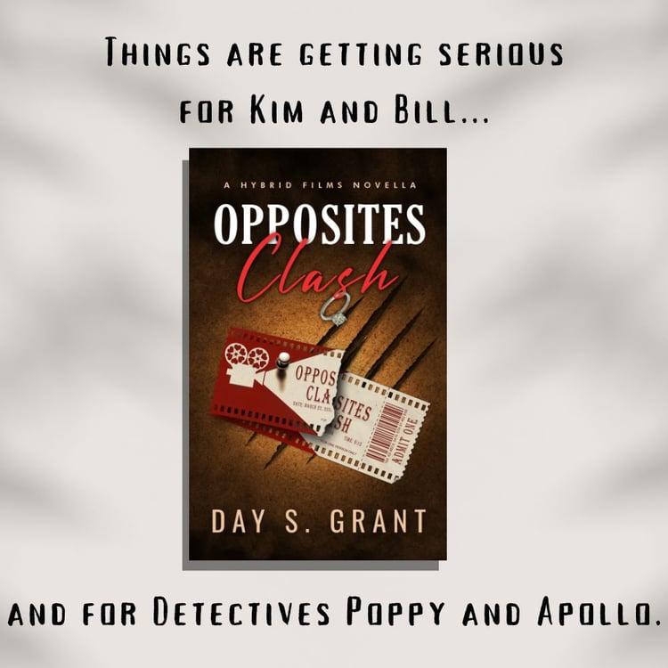Cover of Opposites Clash with the teaser that things are getting serious