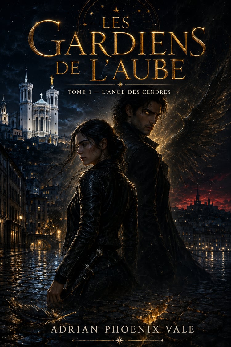 romance paranormale — urban fantasy — ange déchu — Lyon — série fantasy — romance sombre — fantasy francophone — enemies to lovers — forbidden romance — romance française