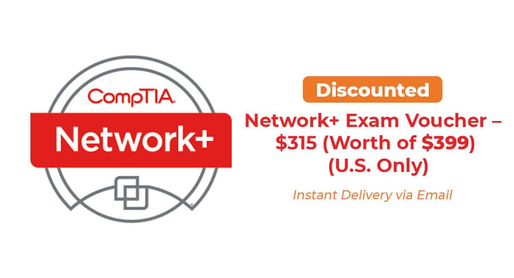 CompTIA Network+ exam voucher for $315