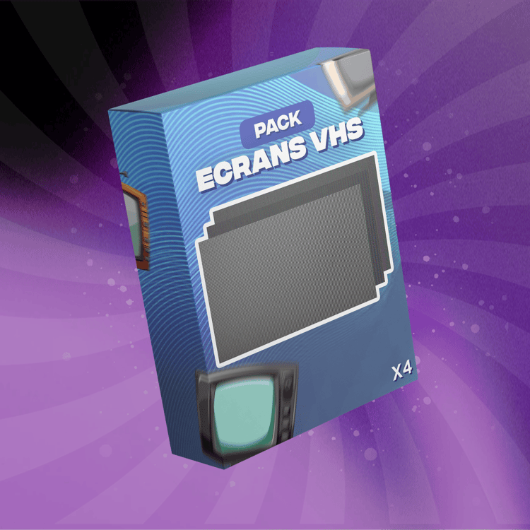Pack VHS overlays 4K – textures vidéo rétro compatibles Premiere Pro et tous logiciels