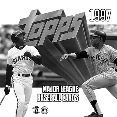 1997 Topps Baseball Cards Binder Inserts