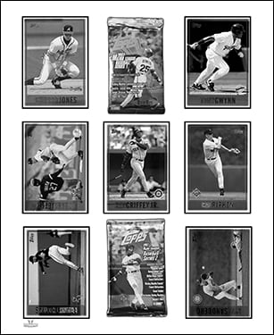1997 Topps Baseball Cards Binder Inserts