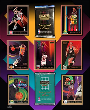 1990-91 Skybox Basketball Cards Binder Inserts