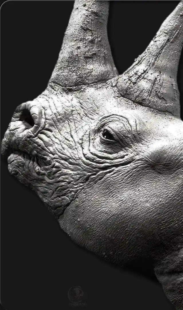rygaard carving and blocking brush pack - black rhino profile sculpt