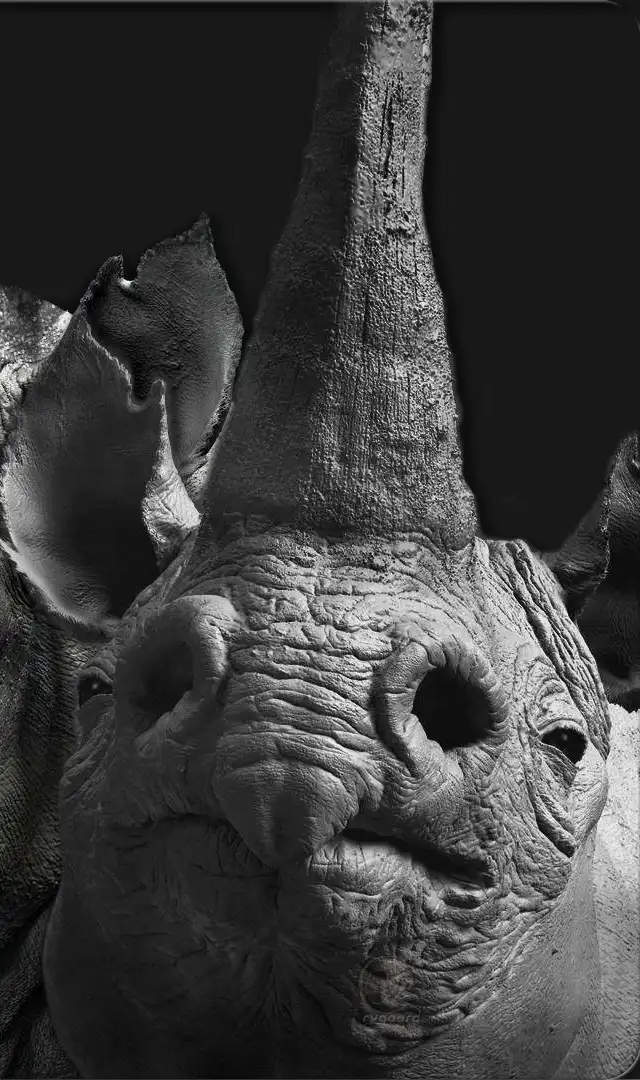 rygaard carving and blocking brush pack - black rhino frontal sculpt