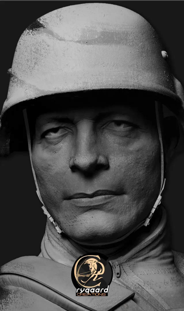 rygaard special brush pack - ukrainian sapper frontal sculpt - 3DCoat