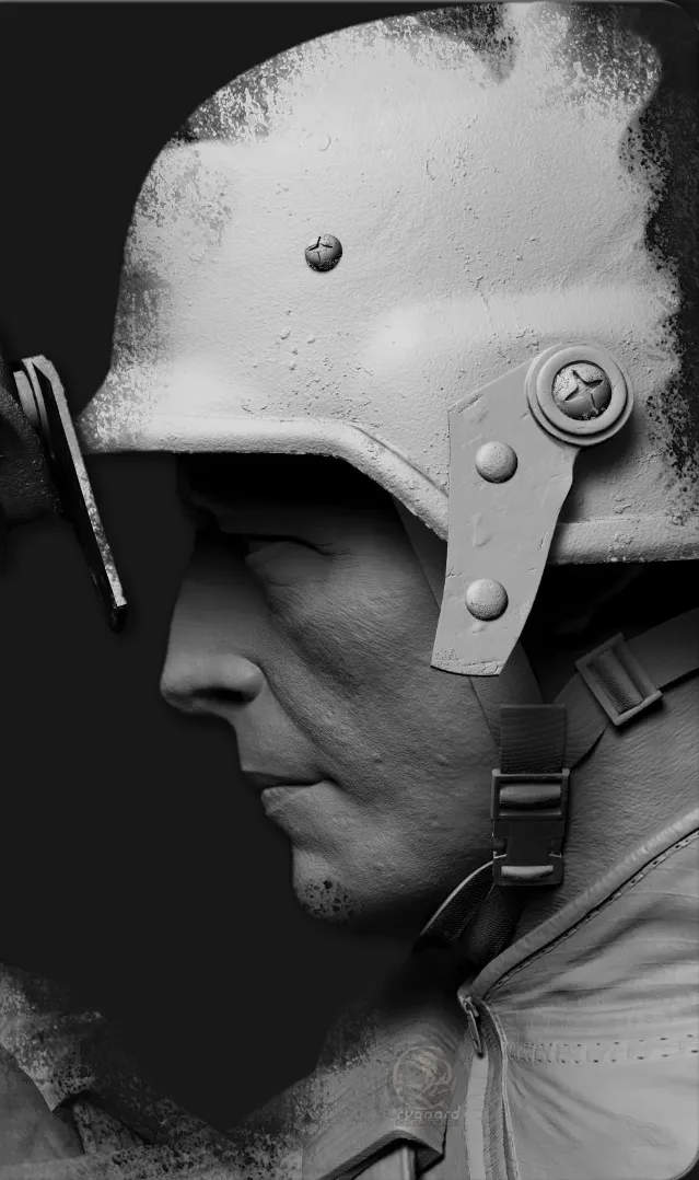 rygaard special brush pack - ukrainian sapper profile sculpt - 3DCoat