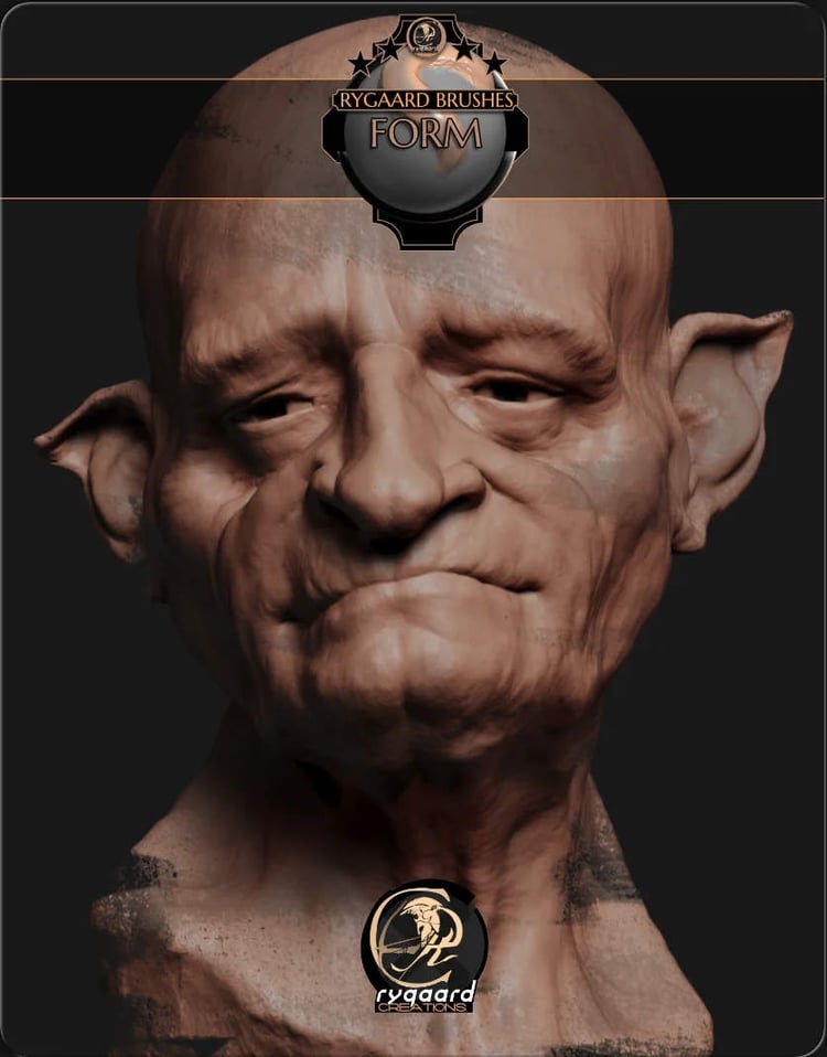 Rygaard Special brush pack for 3DCoat