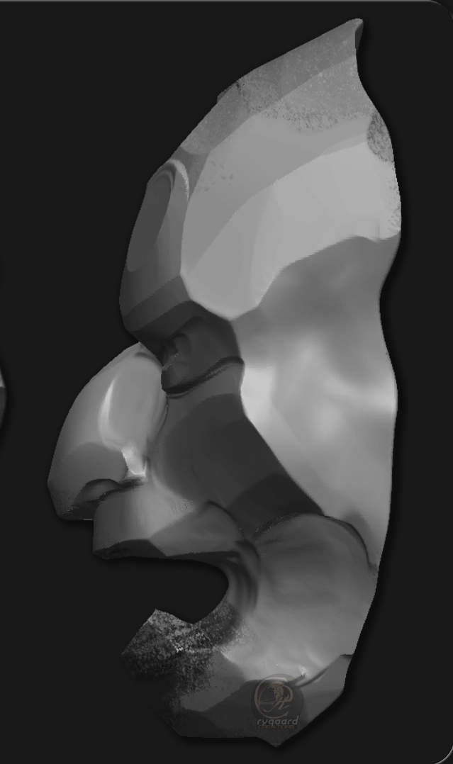 rygaard level brush pack - mask profile sculpt - 3DCoat