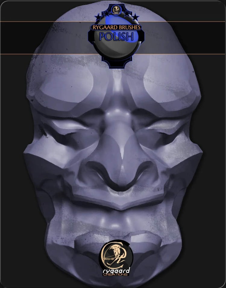rygaard polish brush pack - 3DCoat