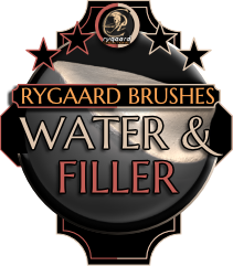 rygaard water and filler brush - 3DCoat