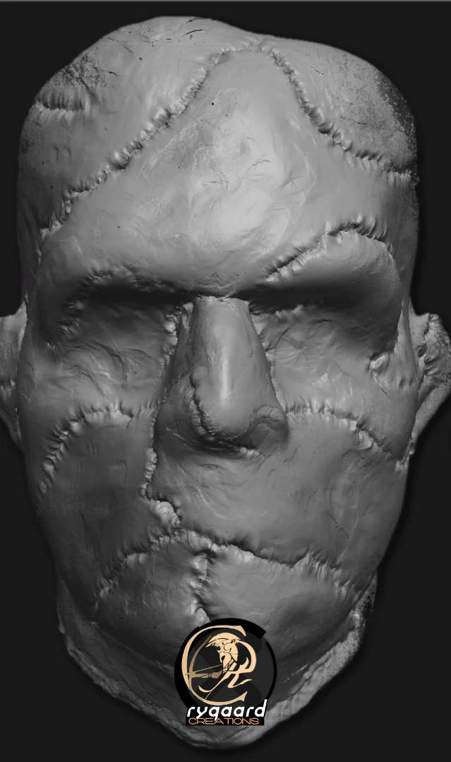 rygaard effect brush pack - effects frontal face sculpt - 3DCoat