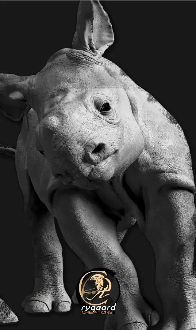 rygaard volume brush pack - baby black rhino frontal sculpt - 3DCoat