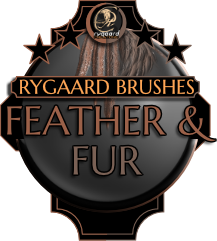 rygaard feather and fur brush - 3DCoat