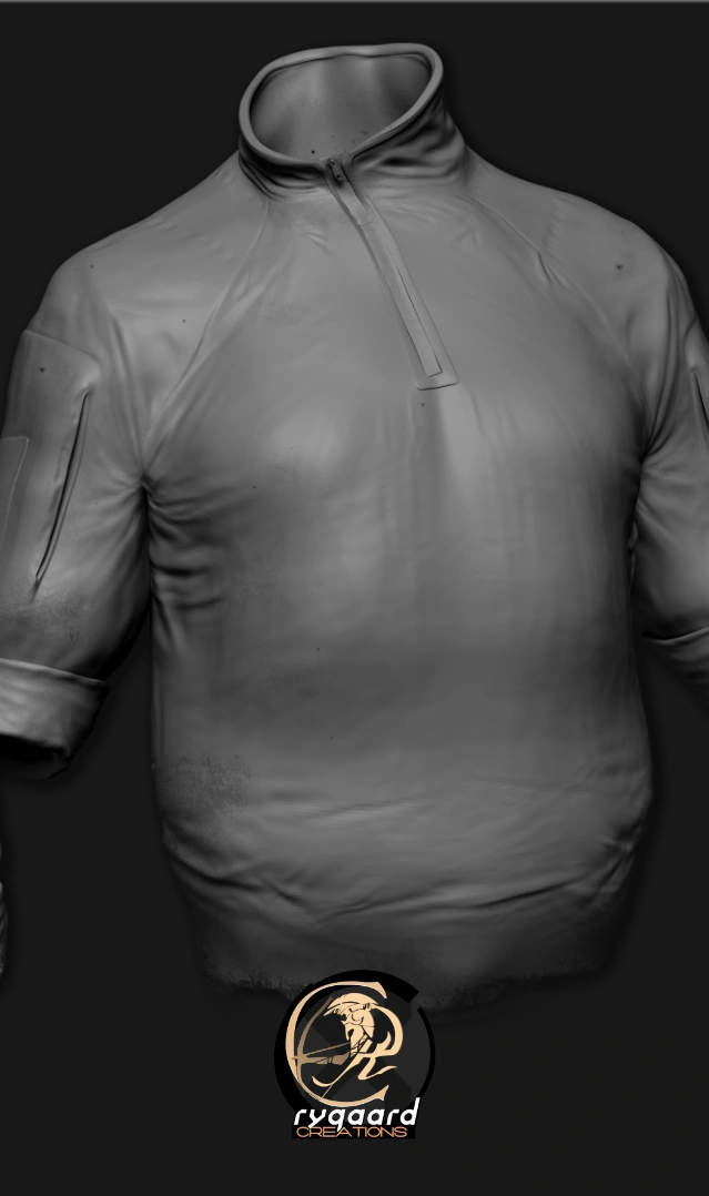 rygaard cloth brush pack - cloth frontal sculpt - 3DCoat