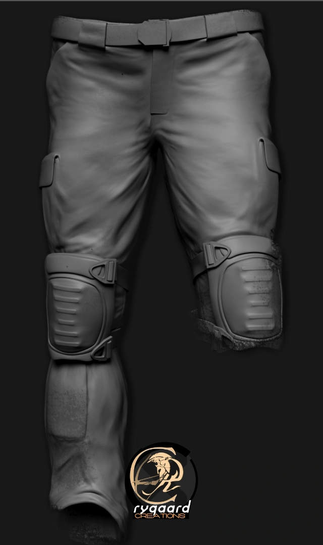 rygaard fabric brush pack - different fabric frontal sculpt - 3DCoat