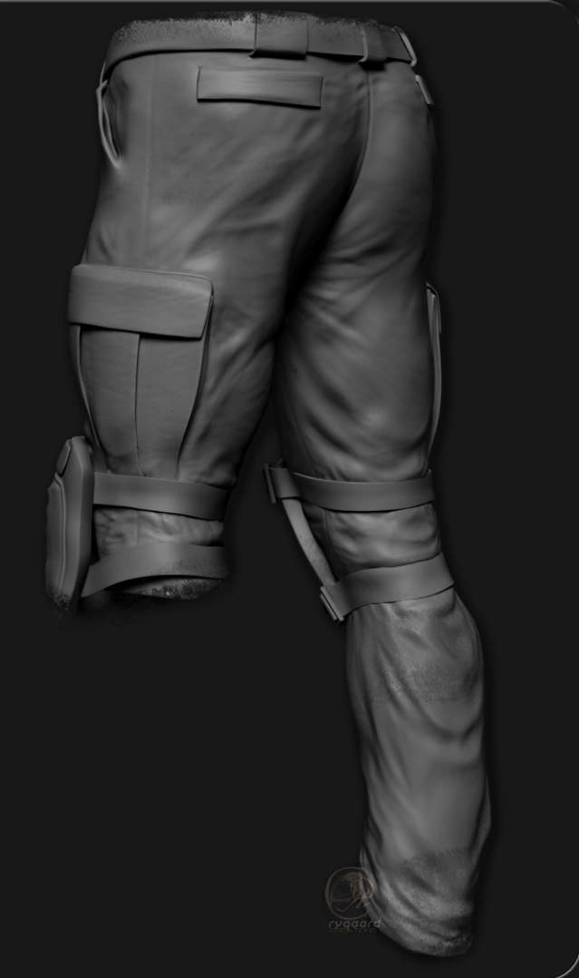 rygaard fabric brush pack - different fabric profile sculpt - 3DCoat